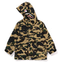 A BATHING APE BAPE KIDS 1ST CAMO SHARK MOUNTAIN JACKET