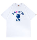 A BATHING APE BAPE x MEDICOM TOY BE@R COLLEGE TEE