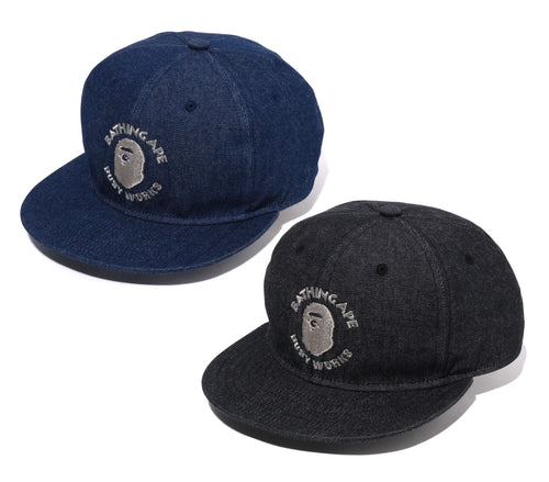 A BATHING APE BUSY WORKS DENIM CAP