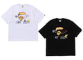 A BATHING APE HAND DRAW GRAPHIC RELAXED FIT TEE