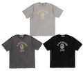 A BATHING APE OVERDYE COLLEGE RELAXED FIT TEE