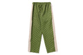 A BATHING APE COLLEGE MONOGRAM RELAXED FIT PANTS