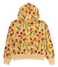 A BATHING APE LAdies' TULIP CAMO OVERSIZED PULLOVER HOODIE