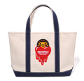 A BATHING APE BAPE x EU ( EMOTIONALY UNAVAILABLE )  BABY MILO TOTE BAG