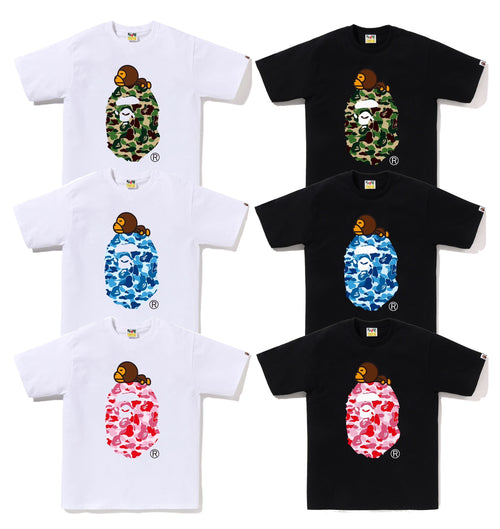 A BATHING APE ABC CAMO MILO ON BIG APE TEE