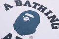 A BATHING APE Ladies' DENIM COLLEGE TEE