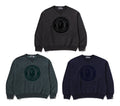 A BATHING APE OVER DYE BUSY WORK RELAXED FIT CREWNECK SWEAT SHIRT