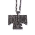 A BATHING APE NYC LOGO NACKLACE