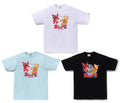 A BATHING APE GOLDFISH SCOOPING TEE