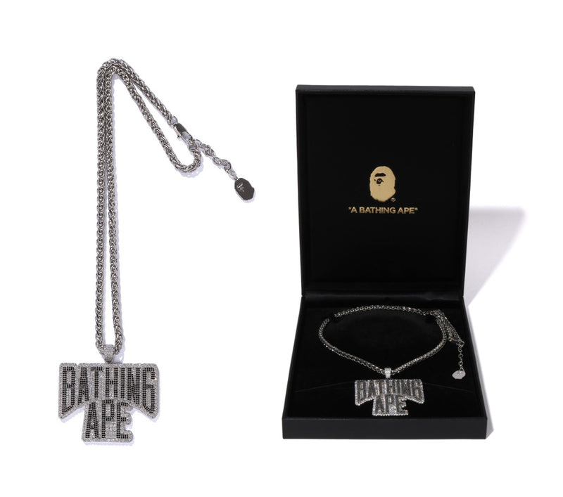 A BATHING APE NYC LOGO NACKLACE