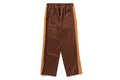 A BATHING APE COLLEGE MONOGRAM RELAXED FIT PANTS