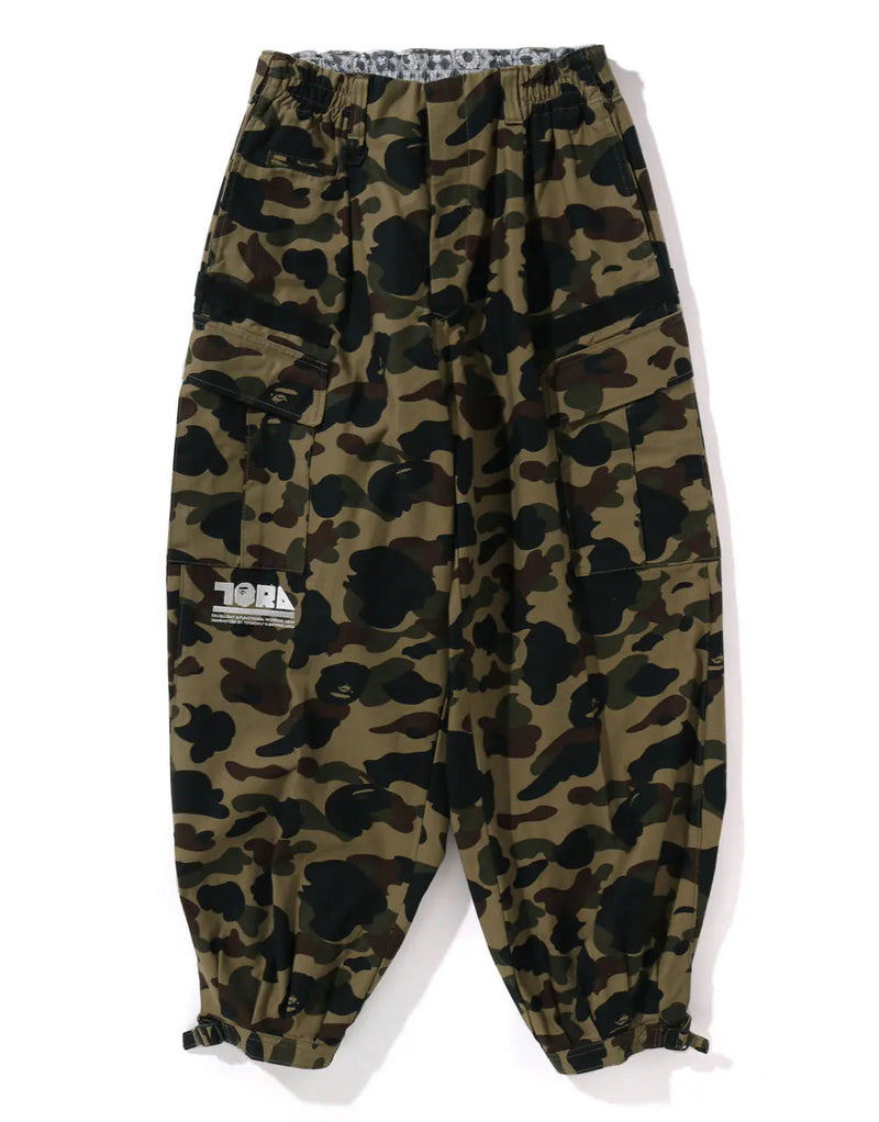 A BATHING APE BAPE x TORAICHI 1ST CAMO NIKKA PANTS