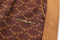 A BATHING APE COLLEGE MONOGRAM RELAXED FIT PANTS