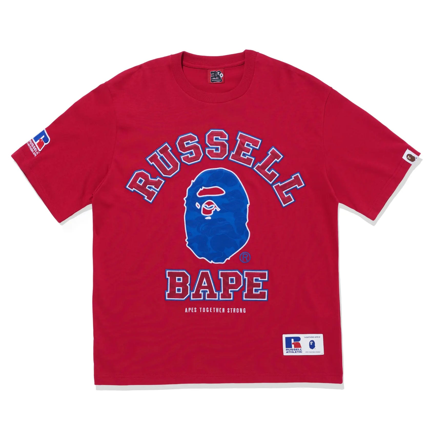 A BATHING APE BAPE x RUSSELL TEE ( RELAXED FIT ) – happyjagabee store