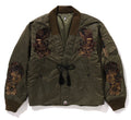 A BATHING APE JAPANESE TATTOO MOTIF KIMONO JACKET