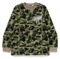 A BATHING APE ABC CAMO NYC ONE POINT L/S TEE