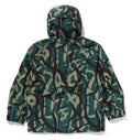 A BATHING APE TRIAL CAMO SNOWBOARD JACKET