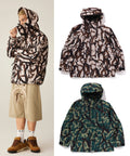 A BATHING APE TRIAL CAMO SNOWBOARD JACKET