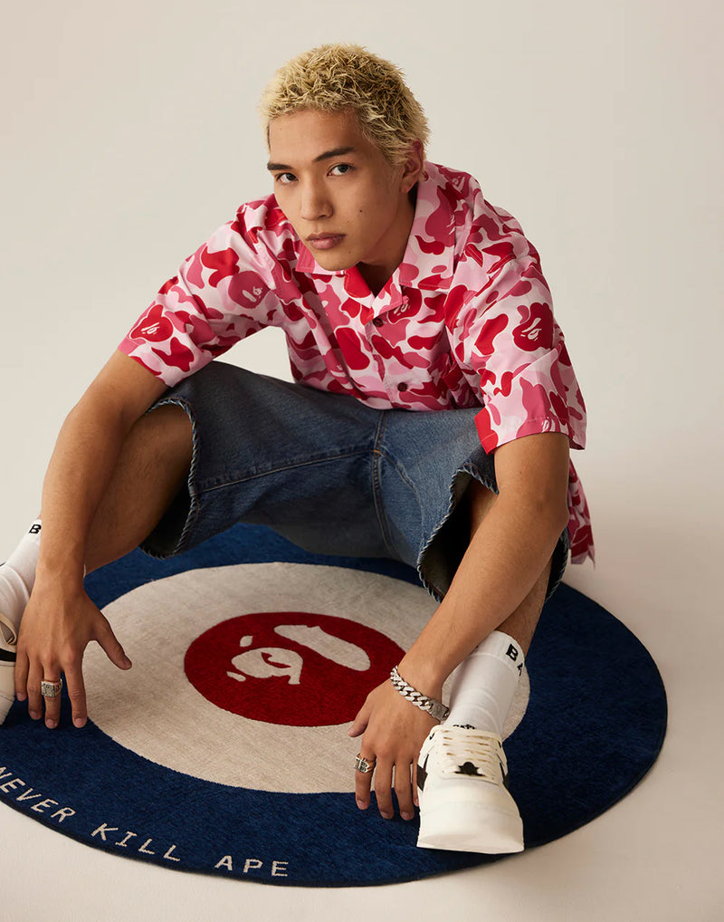 A BATHING APE APE TARGET RUG