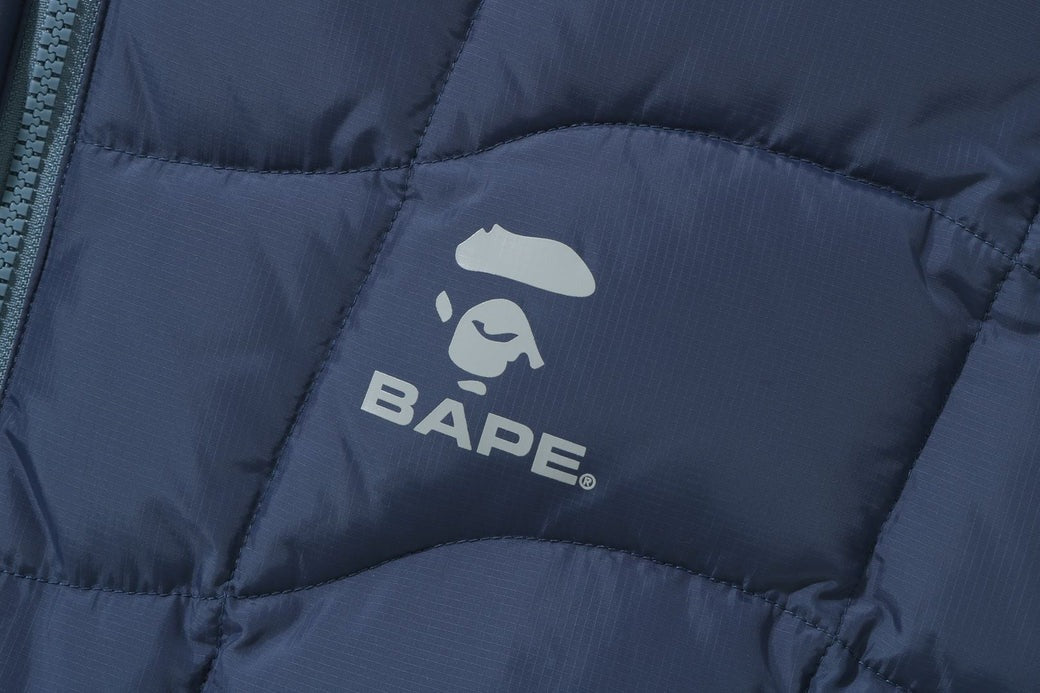 A BATHING APE BAPE STITCHING DOWN JACKET ( RELAXED FIT )