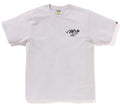 A BATHING APE EMBROIDERY STYLE SOUVENIR LOGO TEE