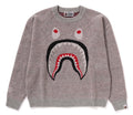 A BATHING APE Ladies' SHARK WOOL MIX SWEATER