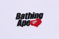 A BATHING APE BATHING APE LOGO RELAXED FIT TEE