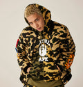 A BATHING APE 1ST CAMO SEPARATE PULLOVER HOODIE