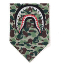 A BATHING APE ABC CAMO SHARK BANDANA