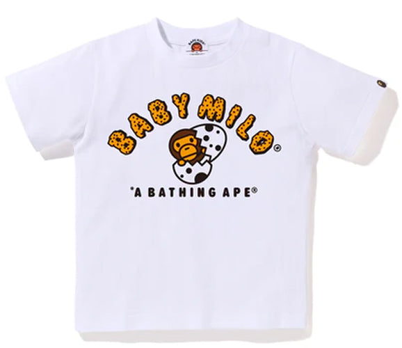 A BATHING APE BAPE KIDS BABY MILO IN AN EGG TEE