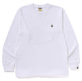 A BATHING APE ABC CAMO ONE POINT APE HEAD L/S TEE