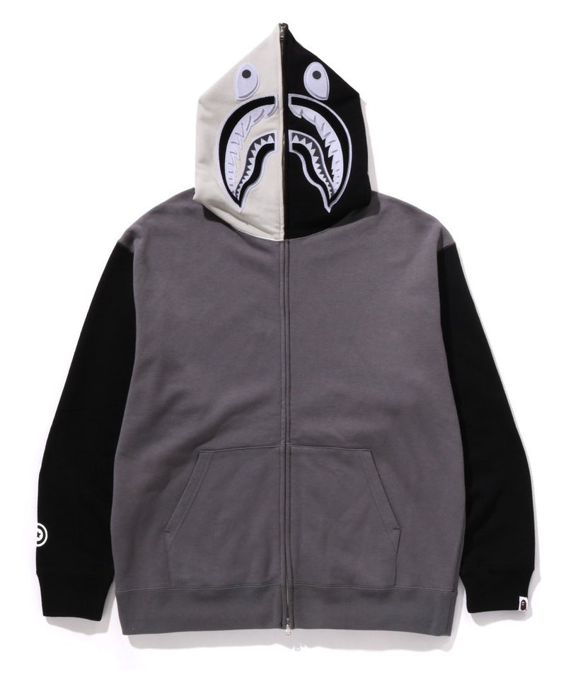 A BATHING APE SHARK FULL ZIP HOODIE #1