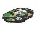 A BATHING APE ABC CAMO APE HEAD RUBBER COASTER