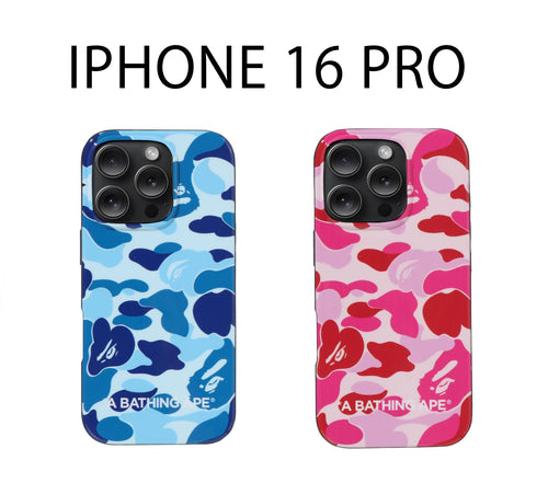 A BATHING APE ABC CAMO IPHONE 16 PRO CASE