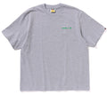 A BATHING APE WATER PRINT LOGO RELAXED FIT TEE