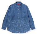 A BATHING APE BAPE 30TH ANNIV. DENIM SHIRT ( RELAXED FIT )