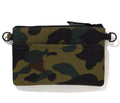 A BATHING APE BAPE KIDS 1ST CAMO SHARK MINI SHOULDER BAG