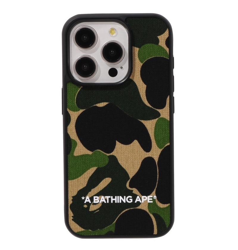 A BATHING APE ABC CAMO CLOTH FABRIC IPHONE 15 PRO / IPHONE 15 PRO MAX CASE