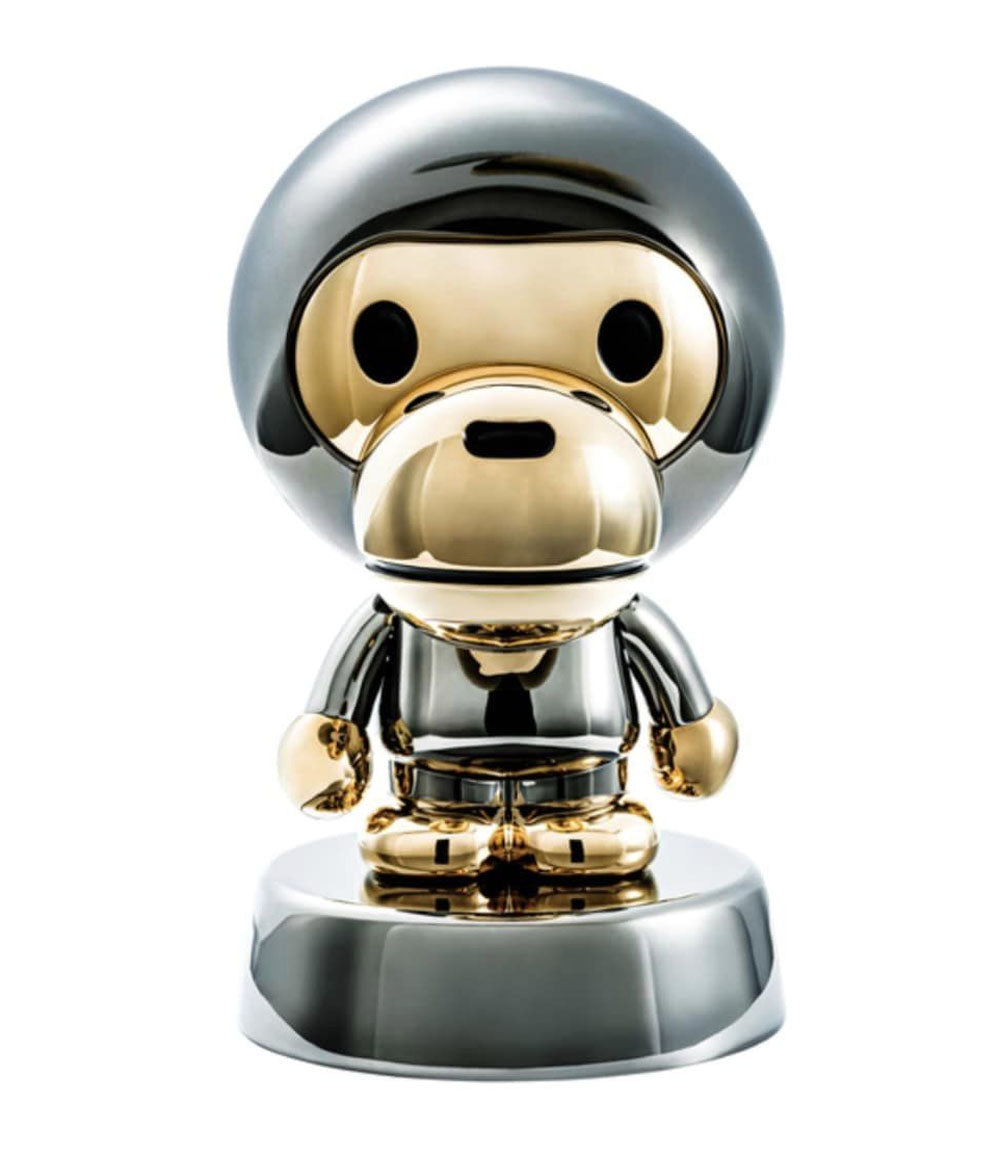 A BATHING APE METAL MILO FIGURE ( Limited 500 worldwide