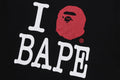 A BATHING APE I LOVE BAPE TEE