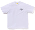 A BATHING APE EMBROIDERY STYLE SOUVENIR LOGO TEE