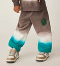 A BATHING APE BAPE KIDS GRADATION APE HEAD SWEAT PANTS