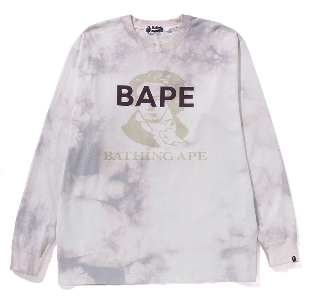 A BATHING APE TIE DYE BATHING APE L/S TEE – happyjagabee store