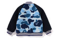 A BATHING APE BAPE KIDS ABC CAMO BOA VARSITY JACKET