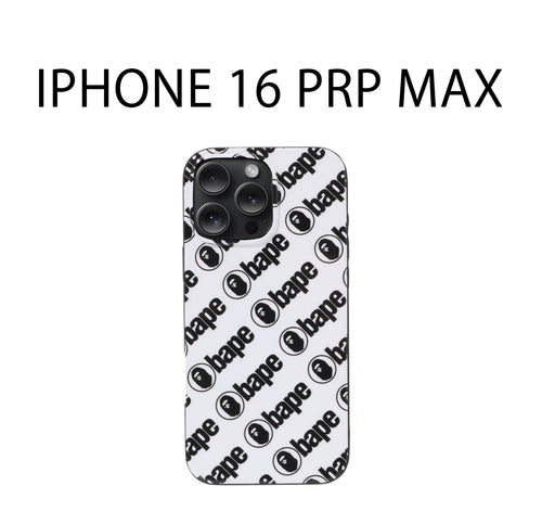 A BATHING APE BAPE PATTERN IPHONE 16 PRO MAX CASE