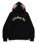 A BATHING APE JAPANESE PEONY PULLOVER HOODIE