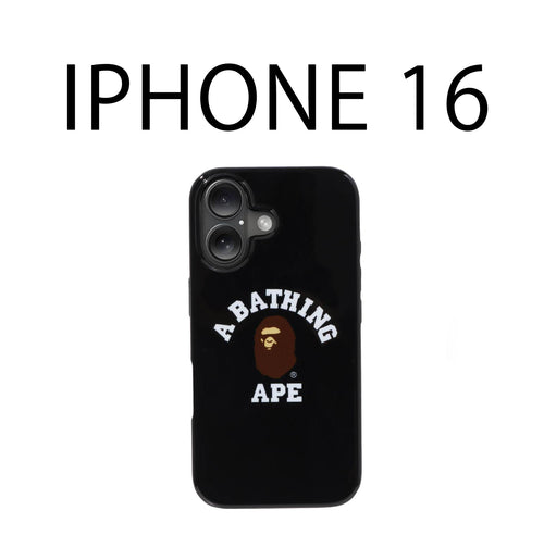 A BATHING APE COLLEGE IPHONE 16 CASE