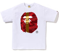 A BATHING APE COLOR CAMO TRANSFORM BIG APE HEAD TEE