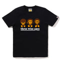 A BATHING APE Ladies' THREE WISE MILO TEE