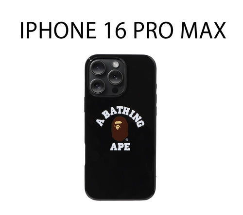 A BATHING APE COLLEGE IPHONE 16 CASE PRO MAX CASE